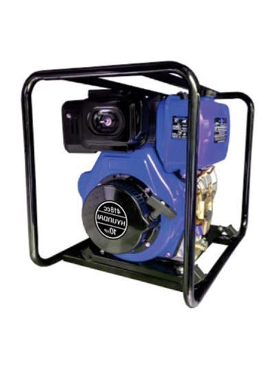 پمپ آب دیزل استارتی 4 اینچ هیوندایی-HW457E-DP